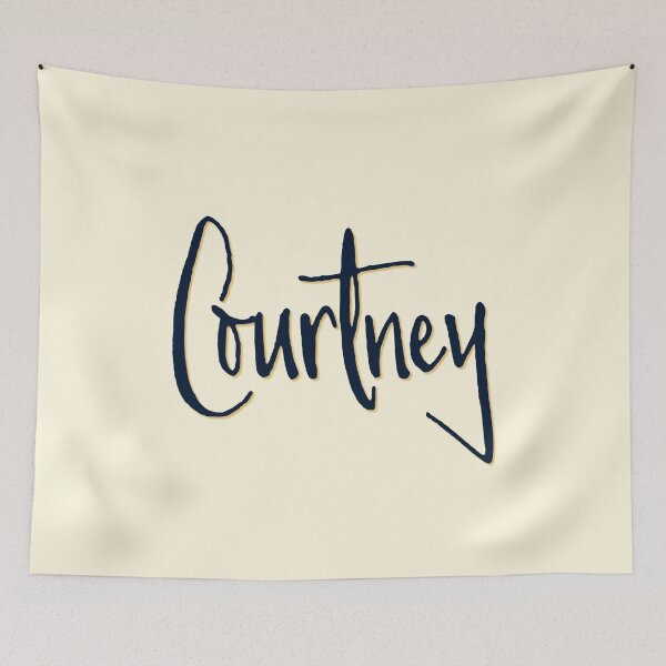 Artikelvorschau, COURTNEY personalisiertes Schriftdesign entworfen und verkauft von CharlottePlaceArt.