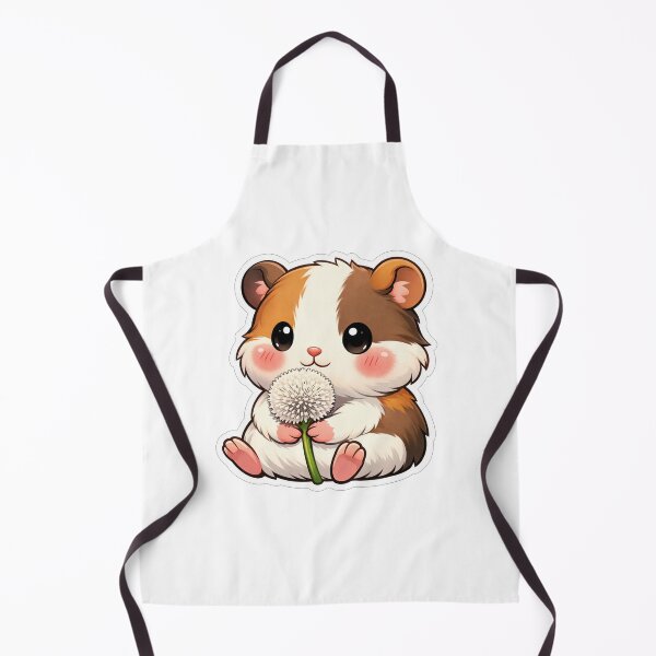 Item preview, Cute Hamster Holding A Dandelion Flower designed and sold by Owcomm.