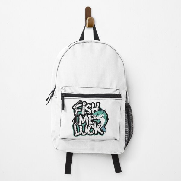 Item preview, Fish Me Luck Funny Fishing Graphic Design for Anglers designed and sold by Palette & Hue.
