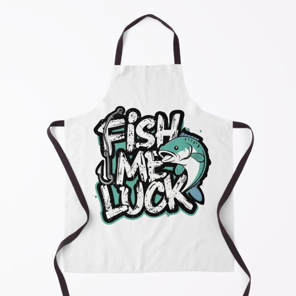Item preview, Fish Me Luck Funny Fishing Graphic Design for Anglers designed and sold by Palette & Hue.