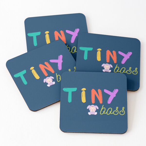 Item preview, Tiny Boss Cute Baby Bunny Typography designed and sold by SeJaa.