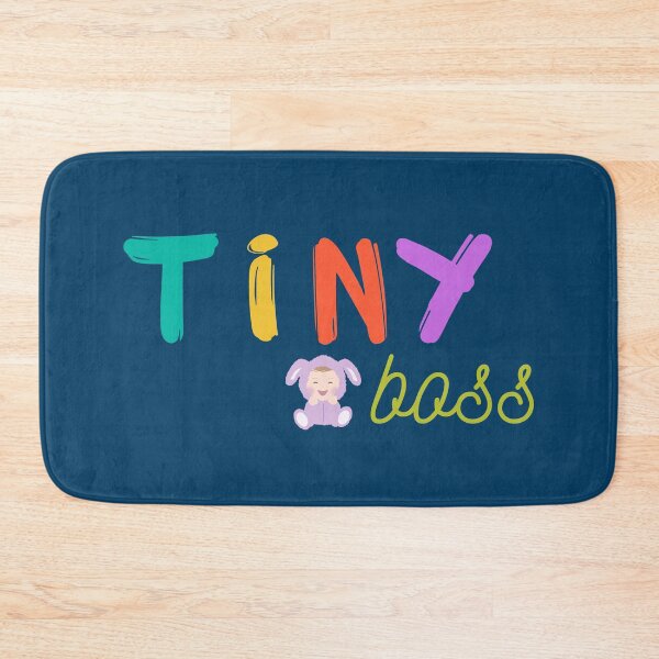 Item preview, Tiny Boss Cute Baby Bunny Typography designed and sold by SeJaa.