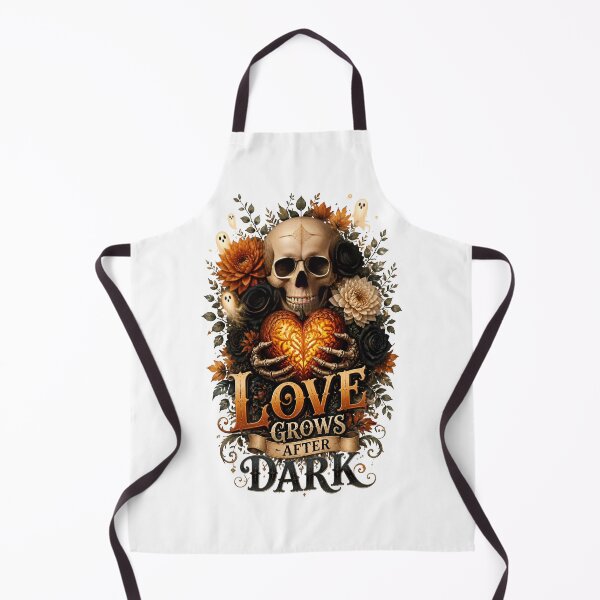 Item preview, Love Grows After Dark Skull Heart Halloween designed and sold by Sovereign Supply Co..