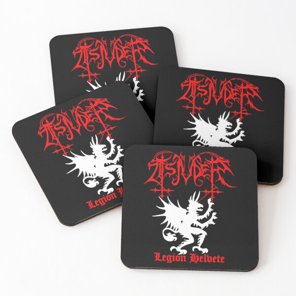 Item preview, Red Sillhouette Black Metal 90s designed and sold by WellkamStudio.