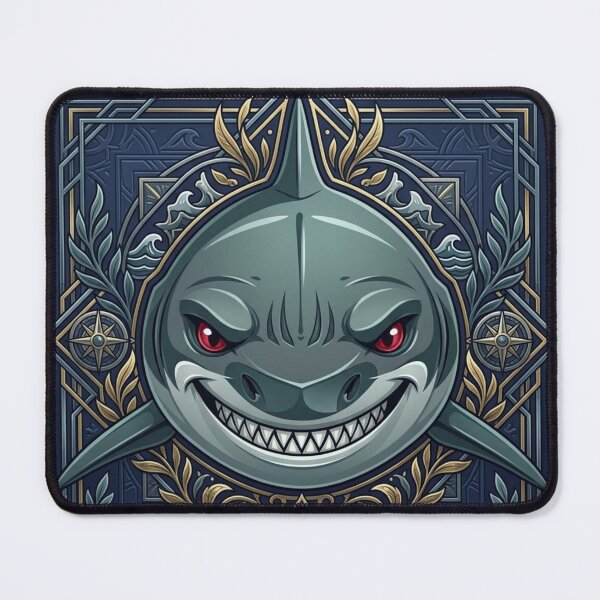 Item preview, Collectible Series No 1 Shark Emblem Maritime Badge designed and sold by unboxedbyJuls.