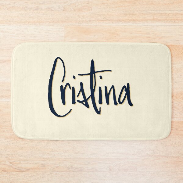Item preview, CRISTINA personalized type design designed and sold by CharlottePlaceArt.