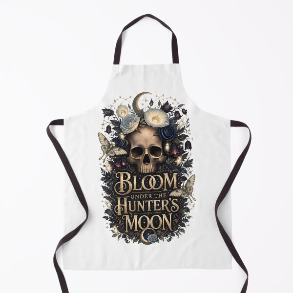 Item preview, Bloom Under The Hunters Moon Skull Halloween designed and sold by Sovereign Supply Co..