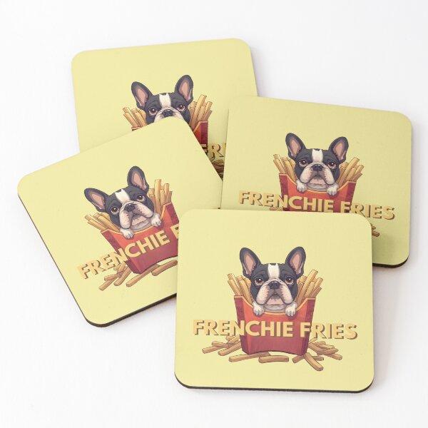Item preview, Frenchie Fries designed and sold by TeeHee Puns.