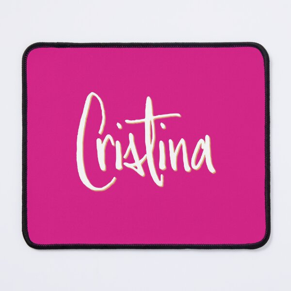 Item preview, CRISTINA personalized type design designed and sold by CharlottePlaceArt.