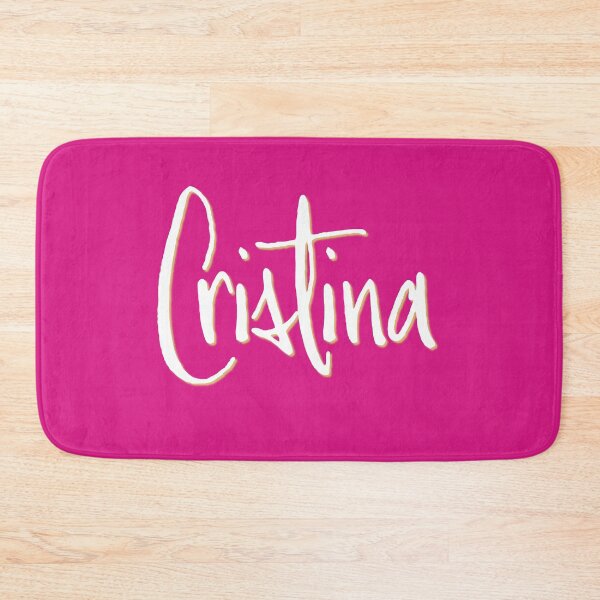 Item preview, CRISTINA personalized type design designed and sold by CharlottePlaceArt.