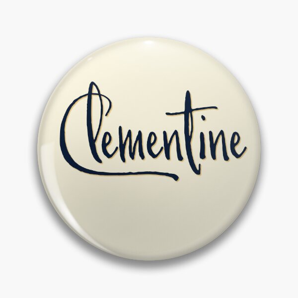 Artikelvorschau, CLEMENTINE personalisiertes Schriftdesign entworfen und verkauft von CharlottePlaceArt.