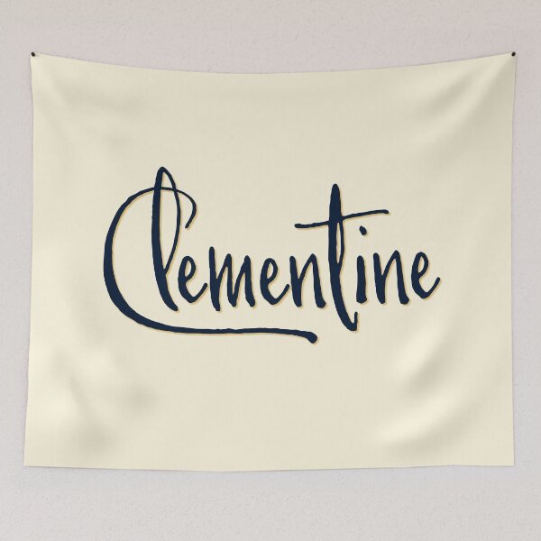 Item preview, CLEMENTINE personalized type design designed and sold by CharlottePlaceArt.