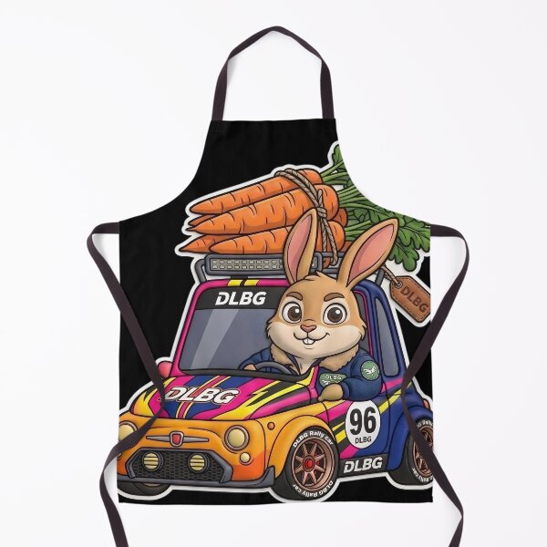 Item preview, DLBG: Rabbit Rally Car With Carrots  designed and sold by DLBG-STORE.