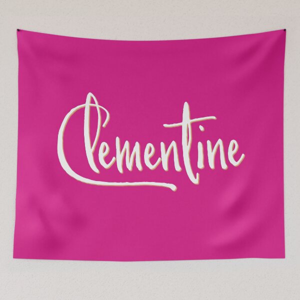 Item preview, CLEMENTINE personalized type design designed and sold by CharlottePlaceArt.