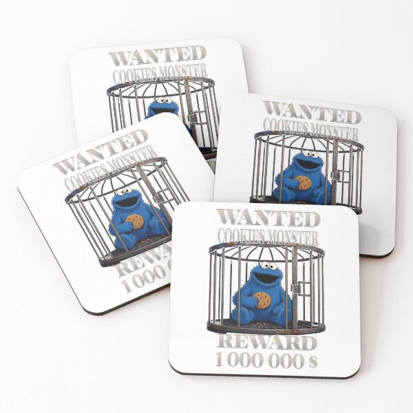 Item preview, Cookies Monster Wanted  designed and sold by TheEndDesign.