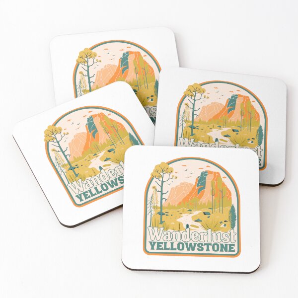 Item preview, Yellowstone National State Park Classic T-shirt Sticker designed and sold by ThinkNature!.