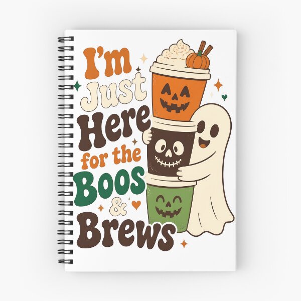 Item preview, I'm Just Here For The Boos And Brews Halloween designed and sold by Sovereign Supply Co..