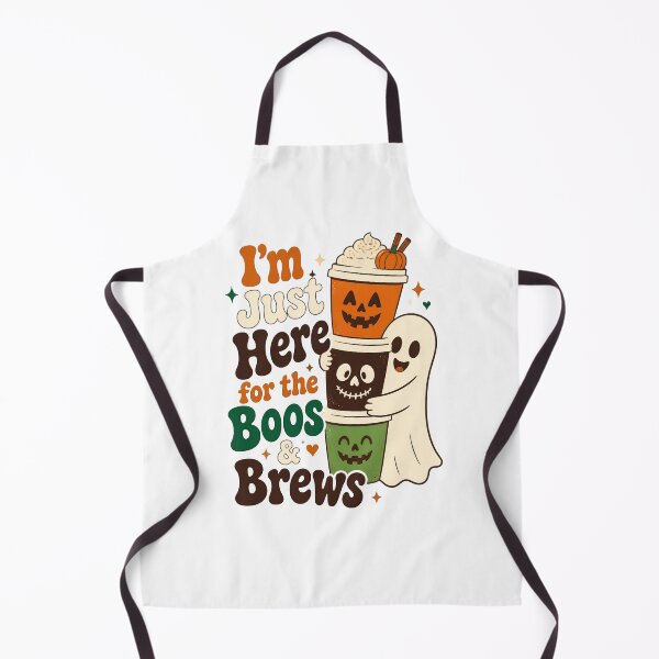 Item preview, I'm Just Here For The Boos And Brews Halloween designed and sold by Sovereign Supply Co..
