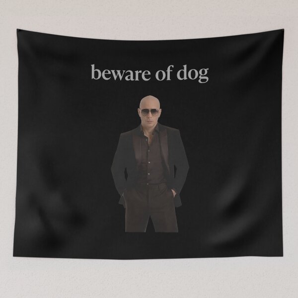Item preview, Beware Of Dog Singer Portrait Art designed and sold by TypoEmporium.