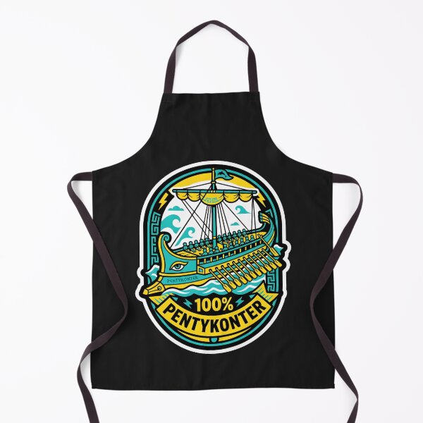 Item preview, 100 Percent Pentykonter Pop Art Ancient Greek Galley Ship Visual designed and sold by SplashTastic.