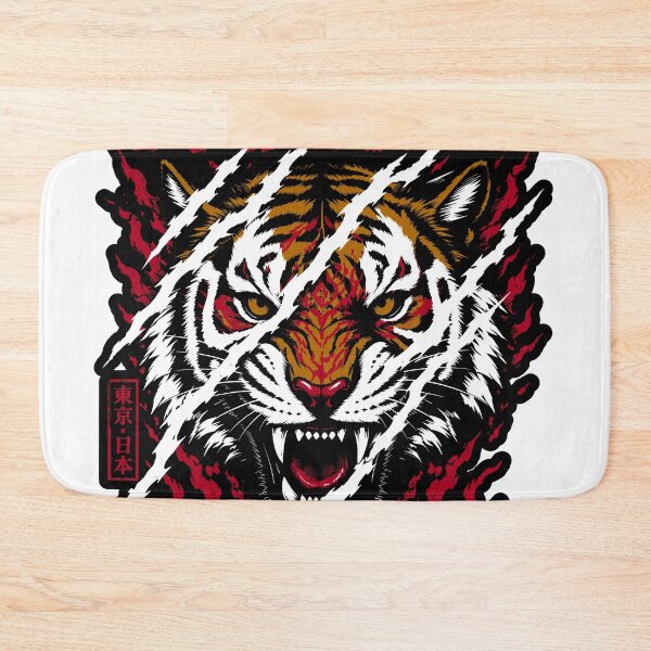 Item preview, Japanese Tiger head designed and sold by OniricaDesign.