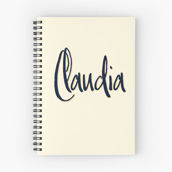 Item preview, CLAUDIA personalized type design designed and sold by CharlottePlaceArt.