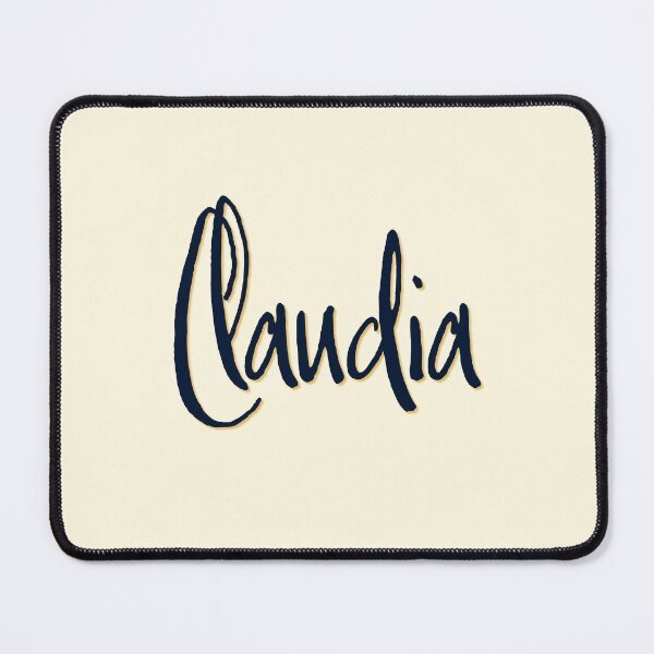 Item preview, CLAUDIA personalized type design designed and sold by CharlottePlaceArt.