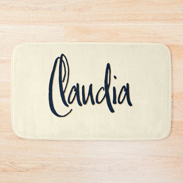 Item preview, CLAUDIA personalized type design designed and sold by CharlottePlaceArt.