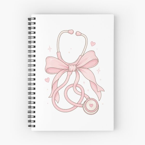 Item preview, Coquette Ribbon Stethoscope Design designed and sold by teemix.