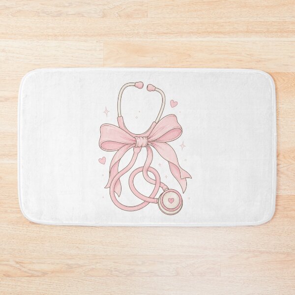 Item preview, Coquette Ribbon Stethoscope Design designed and sold by teemix.