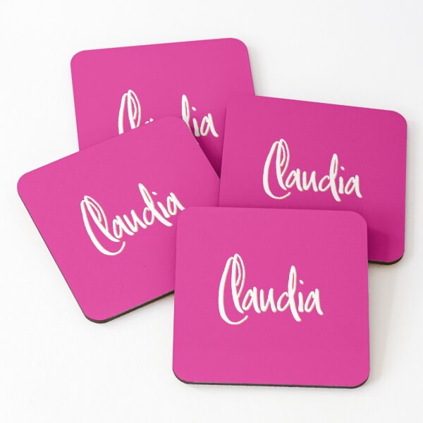 Item preview, CLAUDIA personalized type design designed and sold by CharlottePlaceArt.