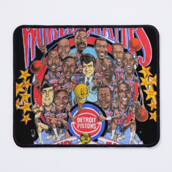 Item preview, 1989 Detriot Pistons Caricature Champions Shirt designed and sold by ankhangdesigner.