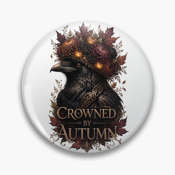 Item preview, Crowned By Autumn Crow Raven Halloween designed and sold by Sovereign Supply Co..