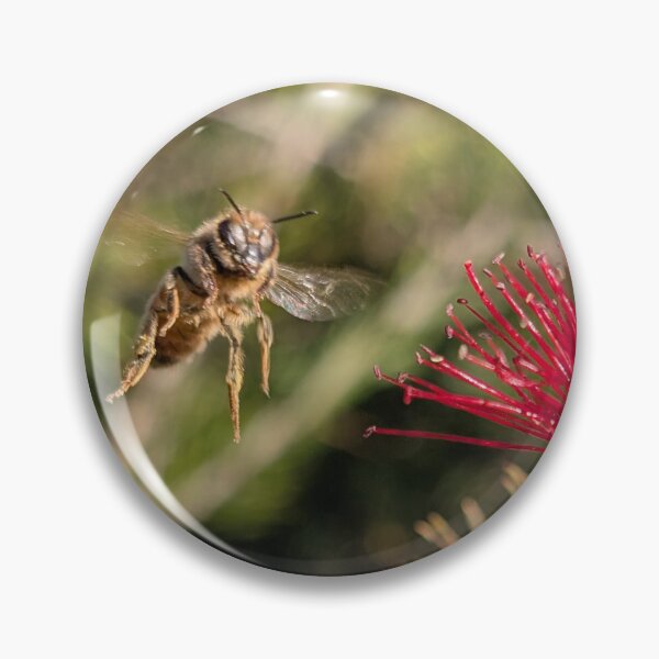 Item preview, Bee in flight designed and sold by CanberraGraffitii.