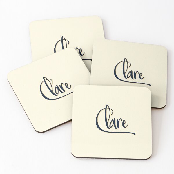 Item preview, CLARE personalized type design designed and sold by CharlottePlaceArt.