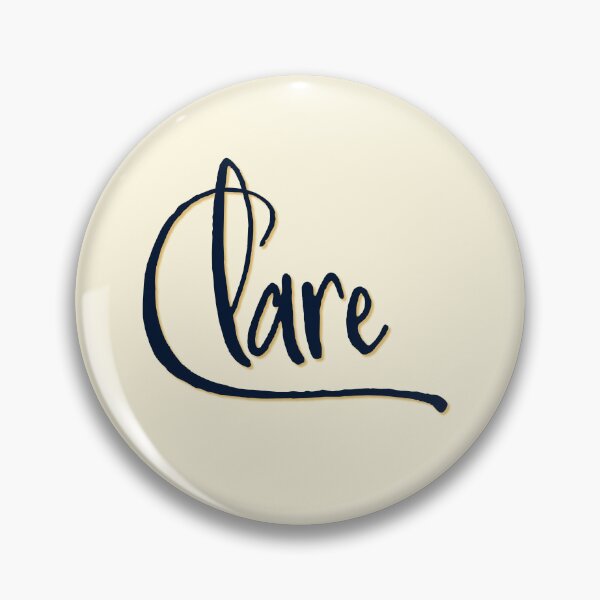 Item preview, CLARE personalized type design designed and sold by CharlottePlaceArt.