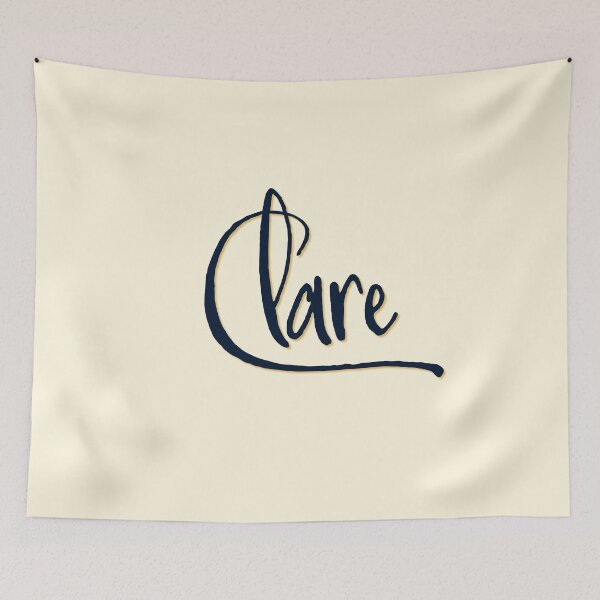 Item preview, CLARE personalized type design designed and sold by CharlottePlaceArt.
