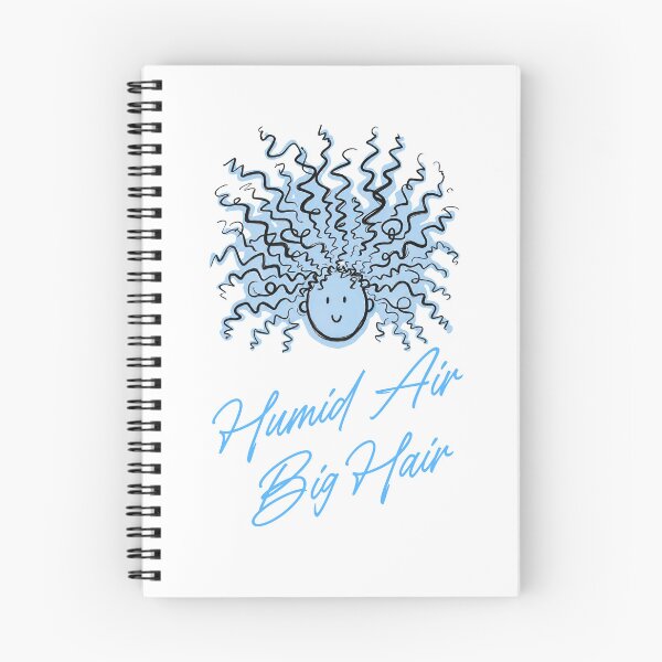 Item preview, Blue HUMID AIR BIG HAIR Summer Gift Womens Humor Messy Hair Gift designed and sold by JaymeOctober.