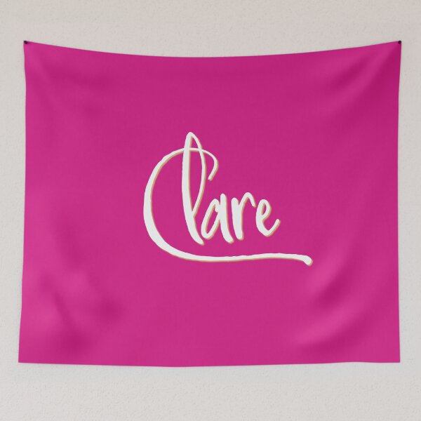 Item preview, CLARE personalized type design designed and sold by CharlottePlaceArt.