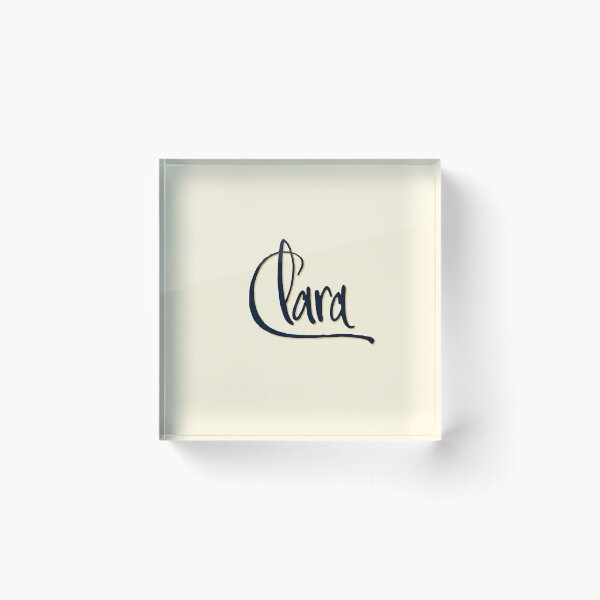 Item preview, CLARA personalized type design designed and sold by CharlottePlaceArt.