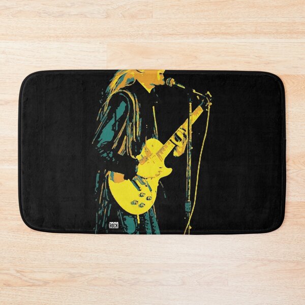 Item preview, Color Block Musician Playing Guitar Art designed and sold by WhimsyWephy.