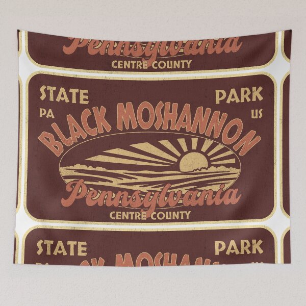 Item preview, Black Moshannon State Park, Centre County, Pennsylvania, badge design designed and sold by Wanderful-roads.