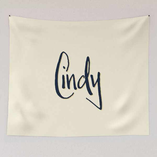 Item preview, CINDY personalized type design designed and sold by CharlottePlaceArt.