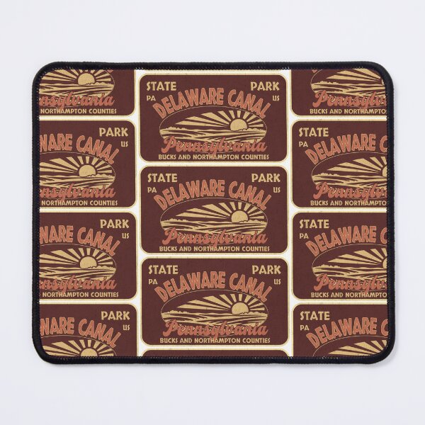 Item preview, Delaware Canal State Park, Bucks and Northampton Counties, Pennsylvania, badge design designed and sold by Wanderful-roads.