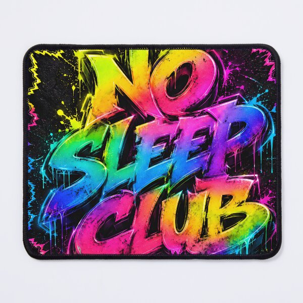 Item preview, No Sleep Club – Neon Nightlife Graffiti designed and sold by RH Design Lab.