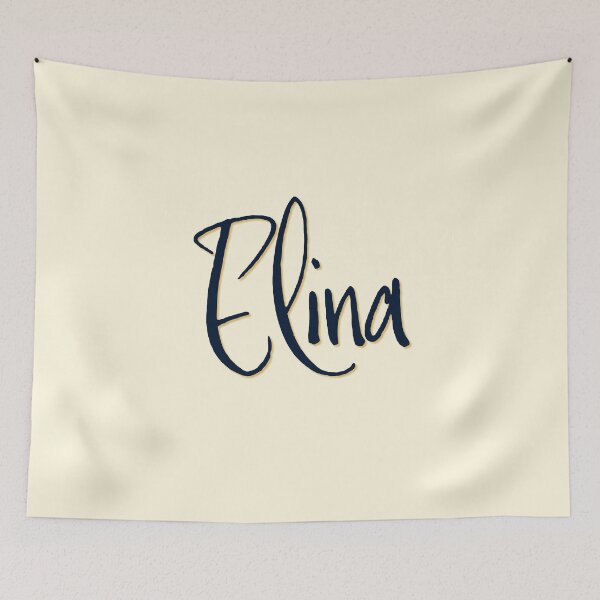 Item preview, ELINA personalized type design designed and sold by CharlottePlaceArt.