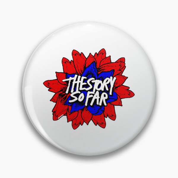 Item preview, Red And Blue Flower Pop Punk designed and sold by MosiUniq.