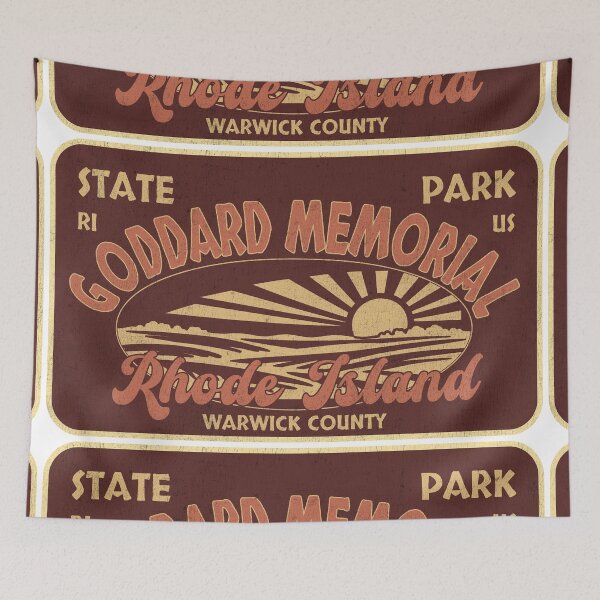 Item preview, Goddard Memorial State Park, Warwick County, Rhode Island, badge design designed and sold by Wanderful-roads.