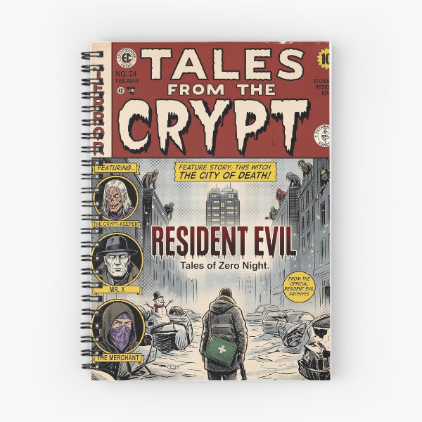 Item preview, Vintage Horror Survival Comic designed and sold by Fictional Ink Society.
