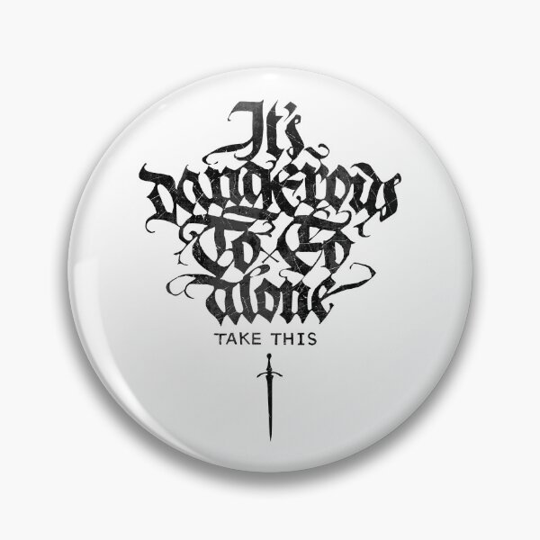 Item preview, It's Dangerous To Go Alone designed and sold by Nikita Abakumov.
